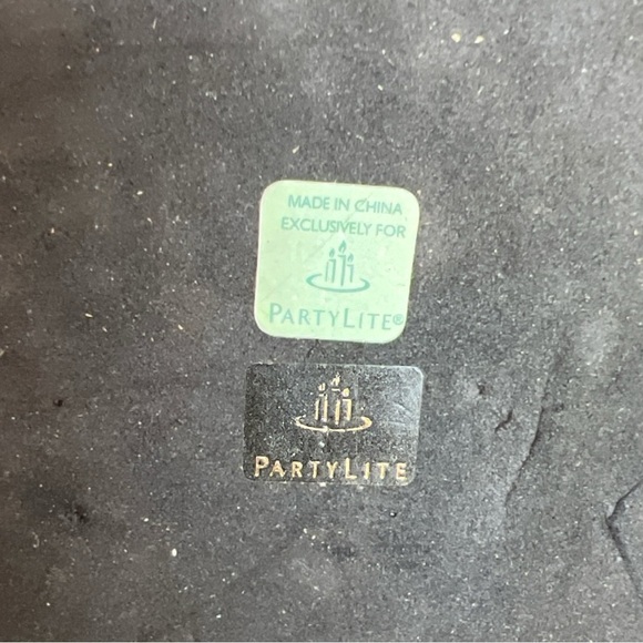 Vintage PartyLite Sahara Sands Centerpiece Pedestal 13" 3-Wick Candle Holder - Picture 10 of 10